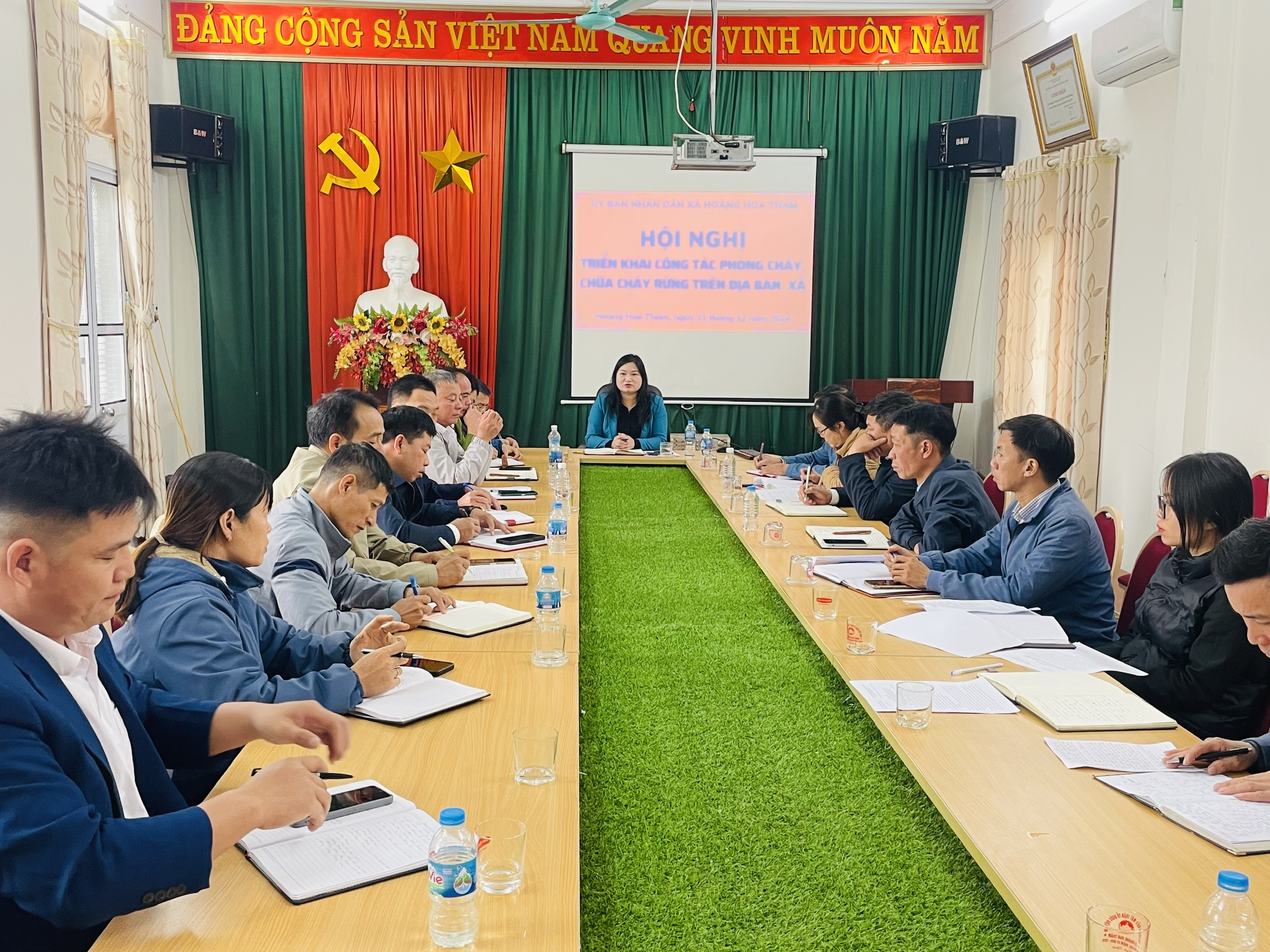 xã Hoàng Hoa Thám tổ chức triển khai công tác dọn rừng đảm bảo an toàn Phòng cháy chữa cháy rừng trong đợt cao điểm hanh khô